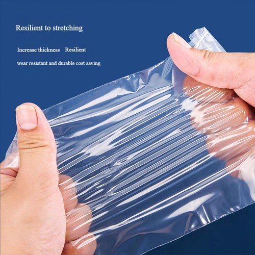 100PCS Grip Seal Bags Self Resealable Grip Poly Plastic Clear - Picture 2 of 10