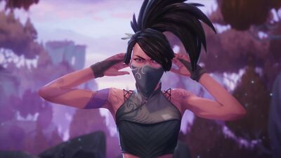 League of Legends akali league legends video games game playmat gaming mat