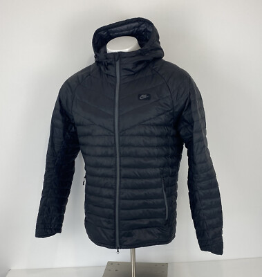 Nike Guild Down Fill Puffer Jacket Black Gr. XL Herren