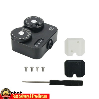 DOOMO Meter D Hot Shoe Light Meter For Dual Lens Reflex Camera 120/135 Black #US