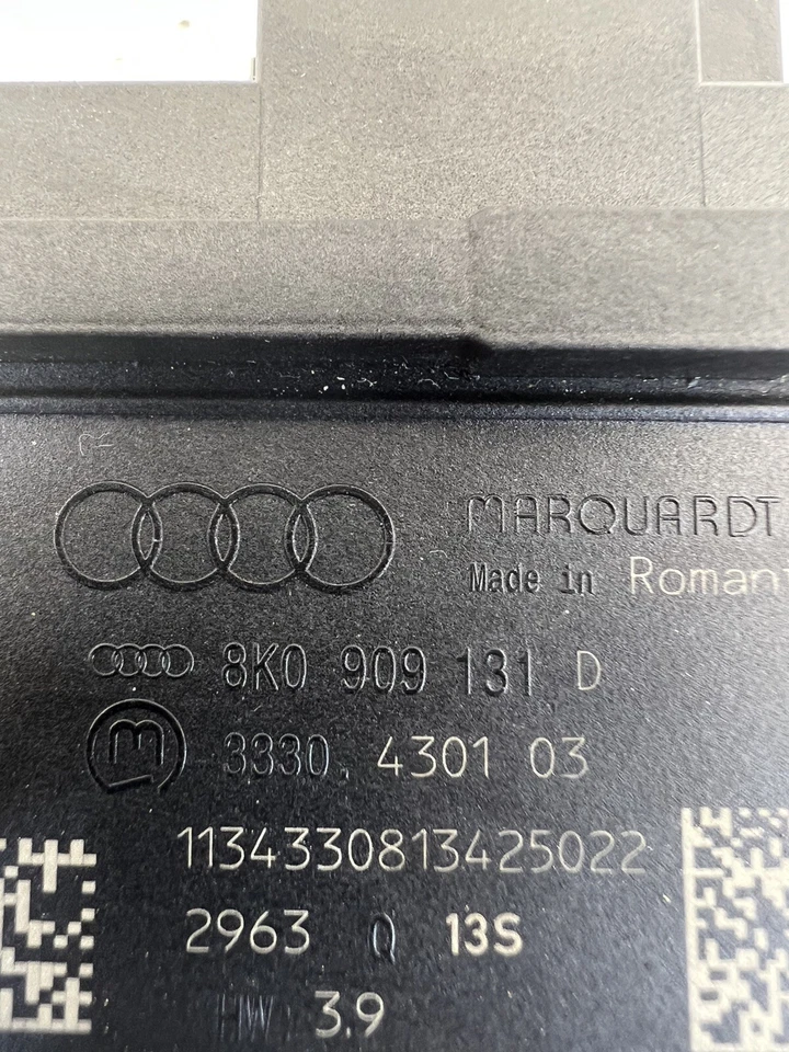 2013 - 2016 奥迪 S4 点火开关模块带钥匙原始设备制造商。 — 第 4/4 张图片