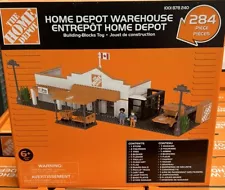Home Depot Store Front Warehouse Building Block (RARE)