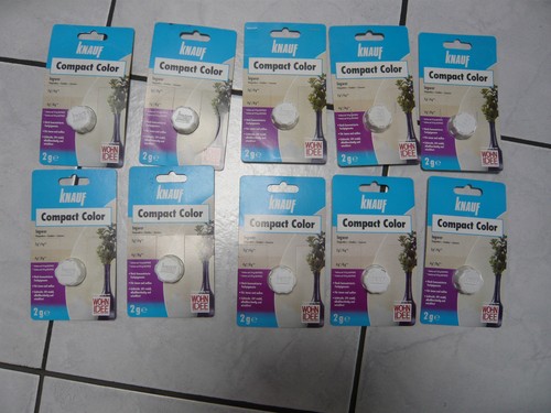 10x Knauf Compact Color Ingwer,2g, Sonderposten