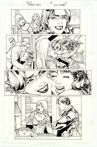 ORIGINAL ART: BIRDS OF PREY # 86 Page 3 ADRIANA MELO WILL CONRAD Originalseite - 第 1/1 張圖片
