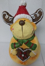 XXL Rentier Elch Teelichhalter Weihnachten Deko groß 33x21x15 cm