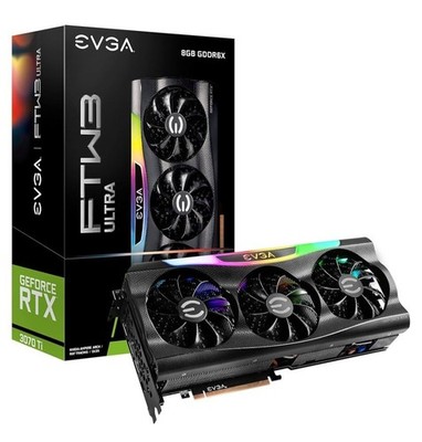EVGA GeForce RTX 3070 Ti FTW3 ULTRA GAMING 8GB GDDR6X Grafikkarte