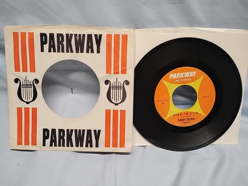Chubby Checker Slow Twistin' / La Paloma Twist 45 RPM Parkway records P-835 1962 - 第 1/4 張圖片