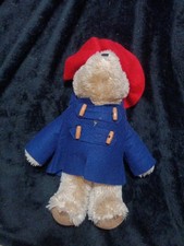 VTG 1981 Paddington Bear With Rain Suit Collectable