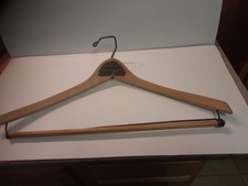 The Quality Shop. Norfolk - Portsmouth VA Vintage Wooden Coat / Suit Hanger