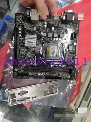 1PC Used Asrock H310CM-HDV motherboard *wq