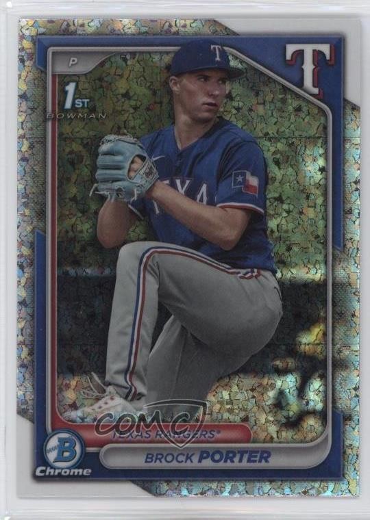 2024 Bowman Chrome Prospects Mini-Diamond Refractor Brock Porter #BCP-36 1e90