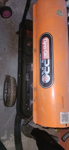Dyna-Glo PRO 135,000 BTU Portable Jobsite Torpedo Heater on Wheels