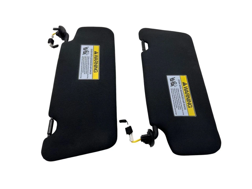 Juego de 2 parasoles negros Acura ILX 2019-2022 izquierda y derecha Foto 3 de 4