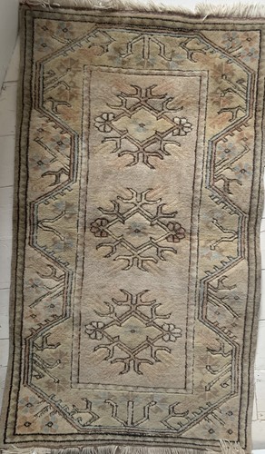 Vintage Handmade? Traditional Turkish Oushak? Kilim Floor Rug 143x83cm (26