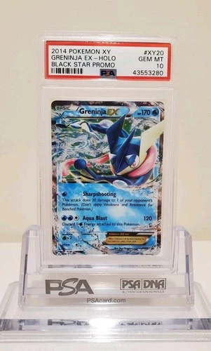 2014 POKEMON XY BLACK STAR PROMO #XY20 GRENINJA EX PSA 10