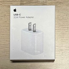 New OEM Genuine Apple 20W USB-C Power Adapter Fast Charger MHJA3AM/A