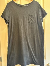 NWT GAP Women’s Pocket Short Sleeve T-Shirt Dress Black M 8-10