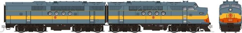 Juego Rapido 53025 HO EMD FT A-B estándar DC Nueva York Ontario y Western 804A, 804B | Condition: New
