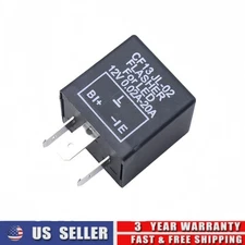 #CF13 JL-02 3Pin LED Flasher Relay For Car Turn Signal Light Hyper Flash Fix