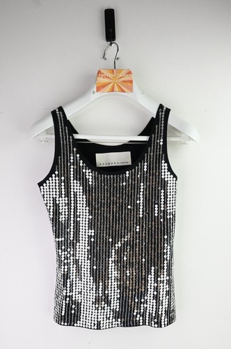 COOPER by Trelise sequin cami in black/silver size UK8 - Bild 2 von 8