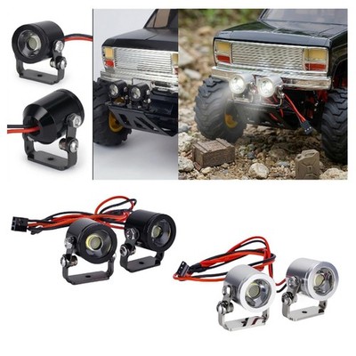 2x RC Auto LED Lichter Set LED Strahler für TRX4 Defender D90 RC Hobby Car