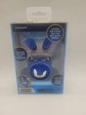Sonic The Hedgehog True Wireless Earbuds w/Built-In Mic  3-Face Charging Case