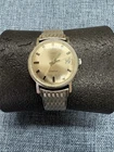 New ListingVINTAGE TIMEX ELECTRIC Watch Silver Sunburst Dial New Battery READ