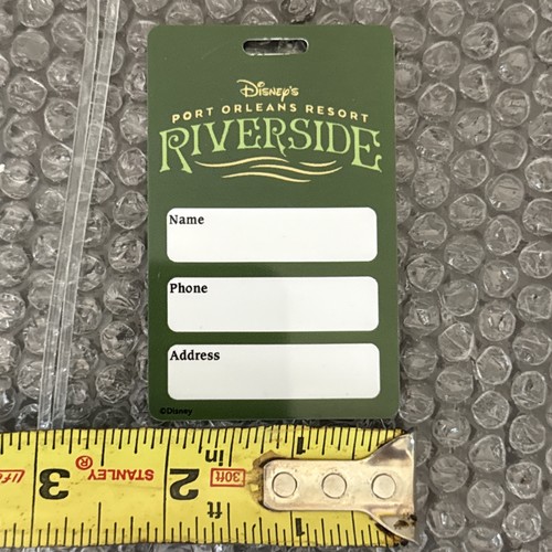 Targhetta bagaglio Walt Disney World Port Orleans Riverside Resort Fishin The Day Away - Foto 5 di 5