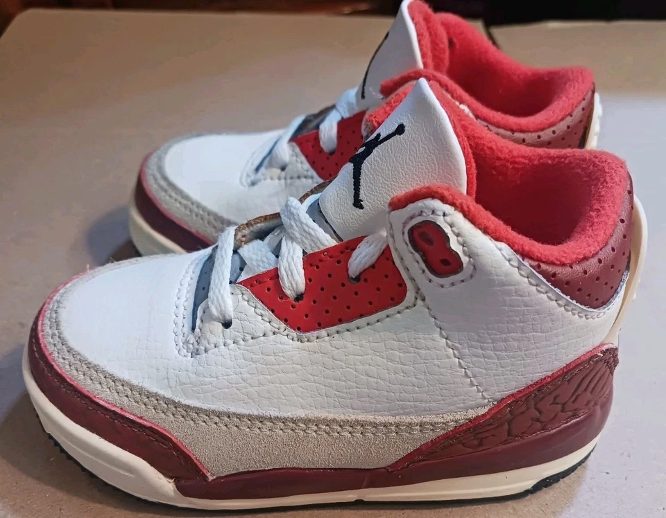 Jordan Retro 3 "Dunk On Mars" 幼儿 6C — 第 2/4 张图片