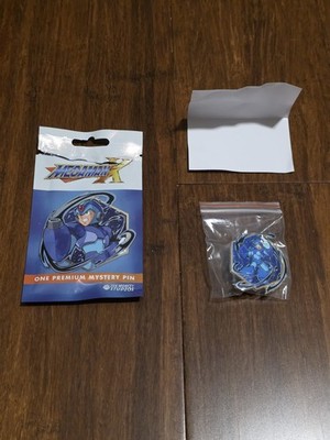 Megaman X Zen Monkey Studios Blind Bag Pin - New Rockman Buster Badge Lapel