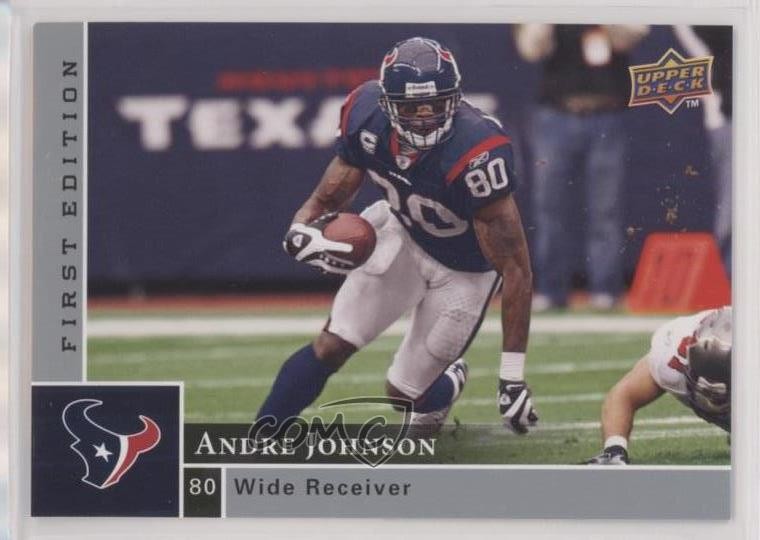 2009 Upper Deck First Edition Silver Andre Johnson #59 HOF y0i