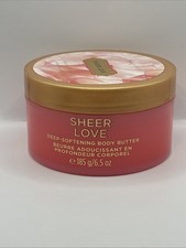 Victoria's Secret SHEER LOVE Deep-Softening Body Butter 6.5 OZ RARE HTF