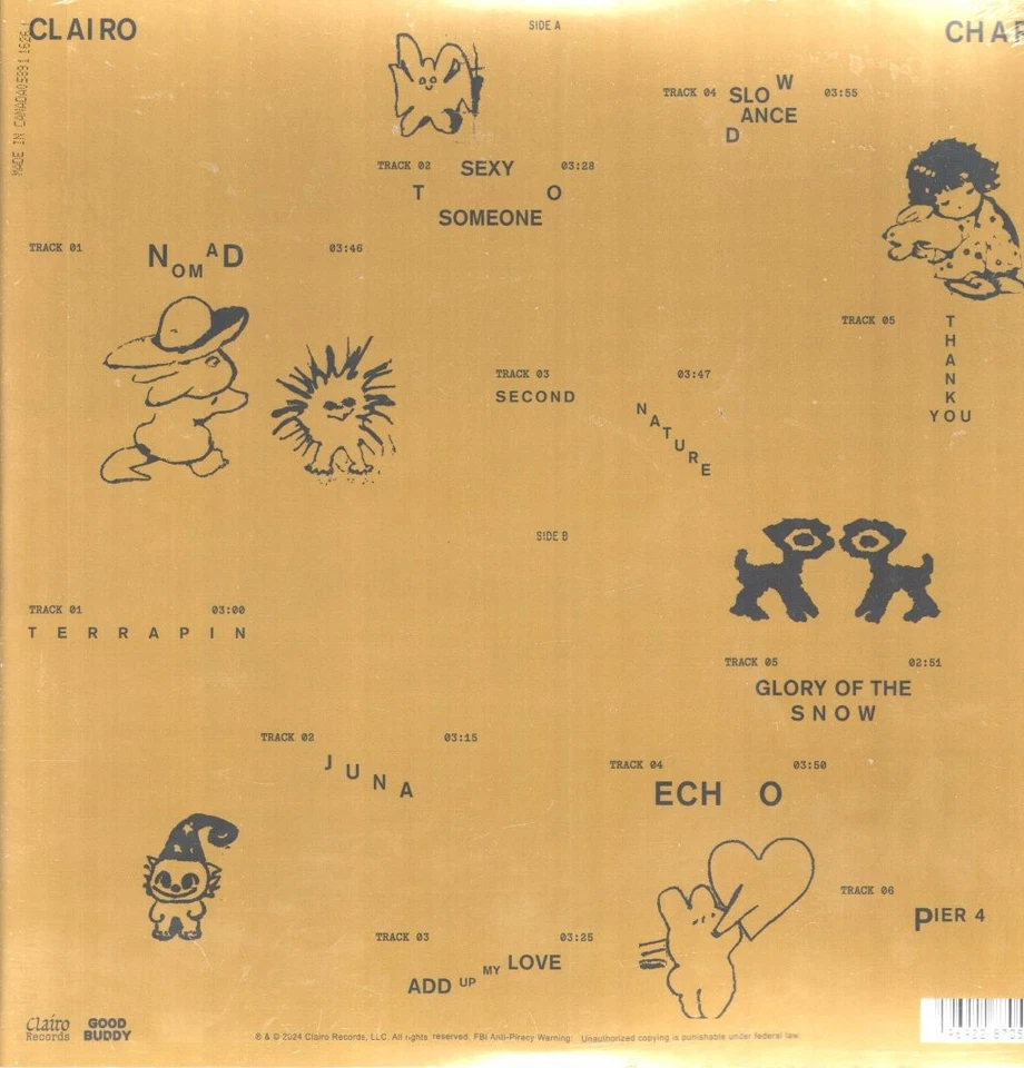 Clairo Charm LP vinyl Europe Virgin Music Group 2024 G'fold sleeve 2287055 - Image 2 of 2