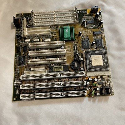 1pc Used 586 motherboard P5SV-B REV 2.0 Board With Intel Pentium CPU Untested