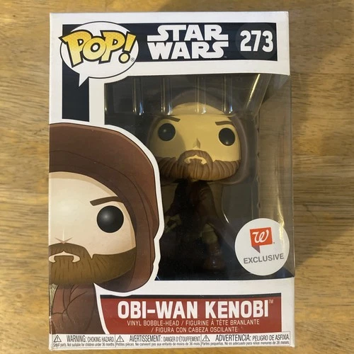 Funko Pop! Obi-Wan Kenobi Hooded Star Wars Walgreens Ex. 2018 Disney #273 Vinyl