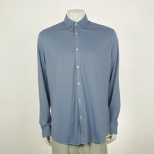 Mizzen Main Button Down Shirt Mens Large Blue Gingham USA Spinnaker Trim Fit