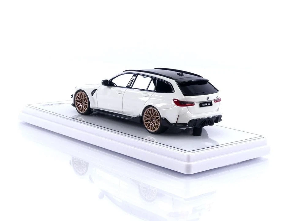 TSM MODEL 1/43 BMW M3 M Performance Touring (G81) Alpine White - Image 4 of 4