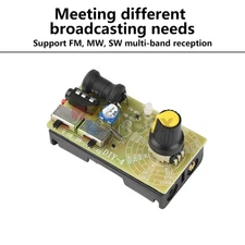 DIY Wireless FM MW SW Radio Receiver Module 87-108MHz Medium Wave / Short Wave