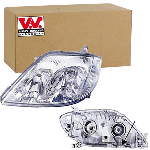 VAN Wezel HB3/H7 Scheinwerfer Links Passend FüR Toyota Corolla | 5395963-image