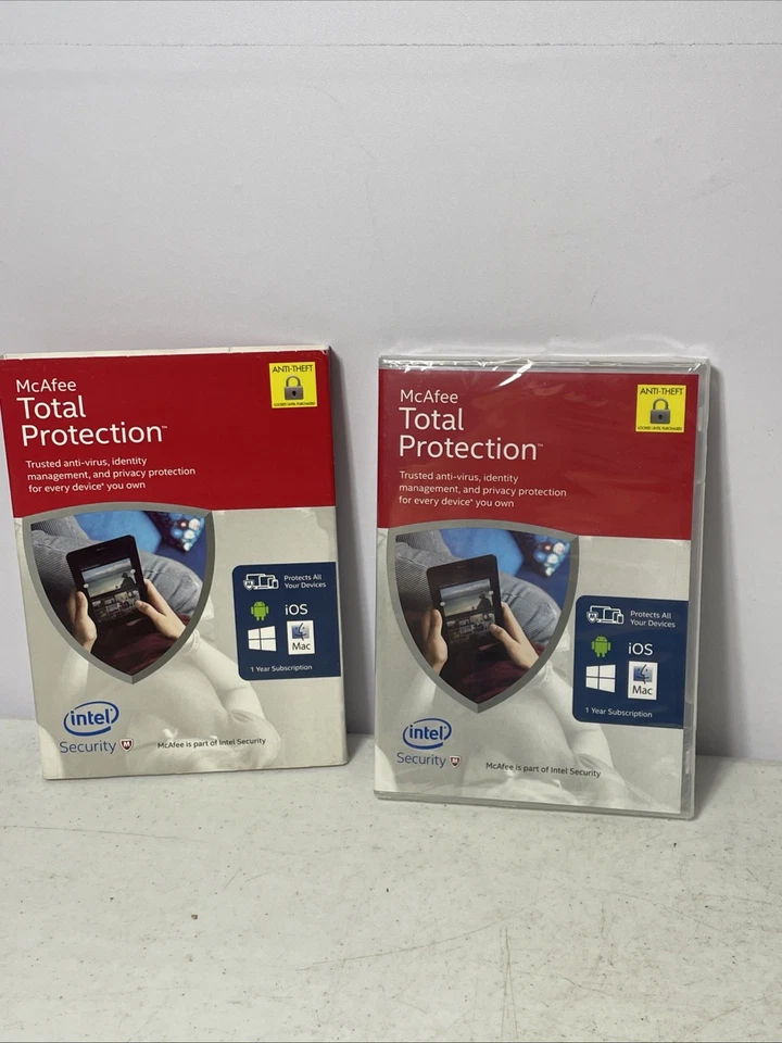 *MCAFEE 2015 Total Protection Unlimited Devices PC/Mac Brand New FACTORY SEALED* - Image 2 of 4
