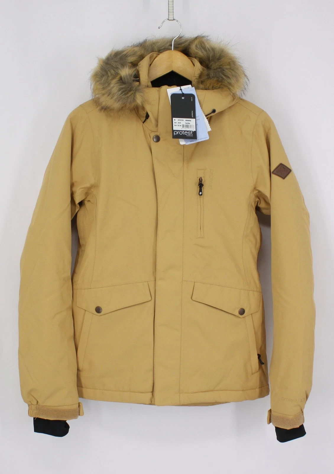 PROTEST WOMENS AMANDA SNOW JACKET SIZE 34 / UK XS TORTILLA RRP £159 IB
Opens in a new window or tab