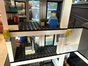 LEGO CITY: Police Station (7498) Mostly Completed With a Few Missing Pieces