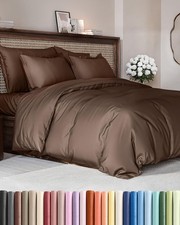 Duvet Cover Queen Size - Extra Soft Queen Size Duvet Cover - Lightweight, Bre...