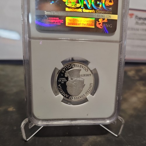 2016 S SILVER 25C SHAWNEE EARLY RELEASES PF 69 ULTRA CAMEO - Picture 6 of 7