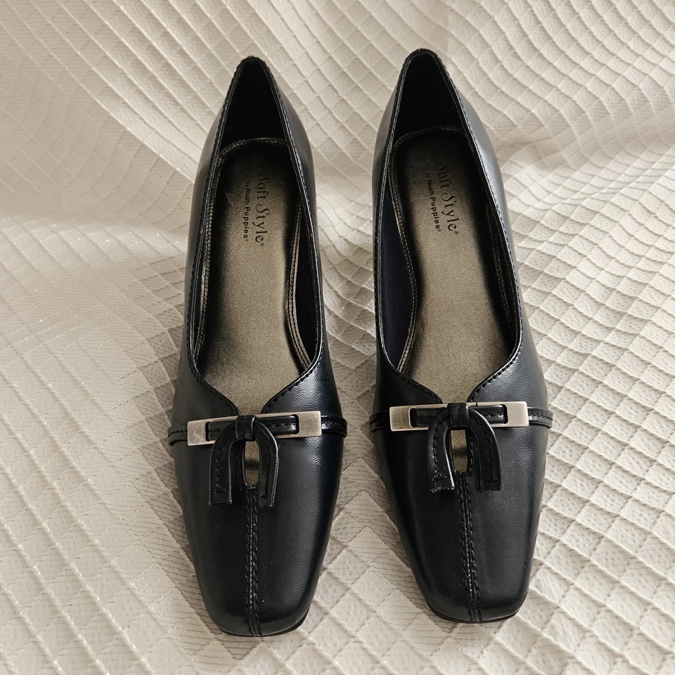 Zapatos de salón para mujer estilo suave de Hush Puppies azul marino talla 7,5 Foto 2 de 4