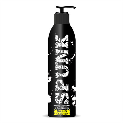 SPUNK Lube Hybrid Lubricant 8oz Water Silicone Based Safe for Toys & Condoms