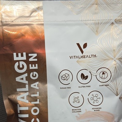 VitalHealth VitalAge Collagen Powder Sugar-Free Gluten-Free Dairy-Free