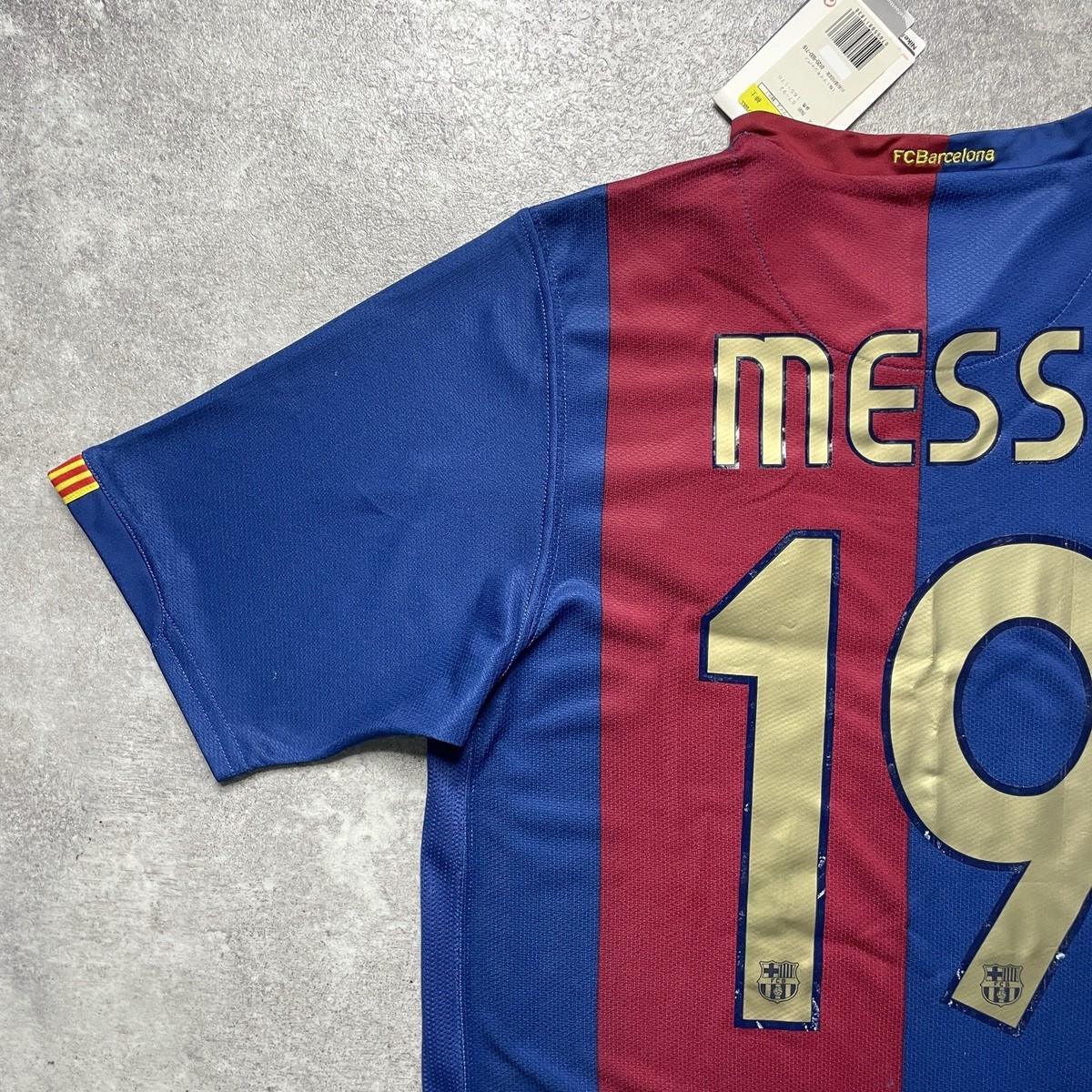 BNWT 06-07 NIKE FC Barcelona home shirt Lionel Messi #19】 | eBay