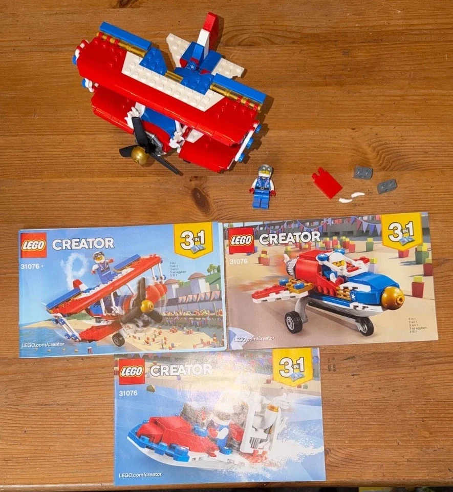 LEGO Creator 31076 Daredevil Stunt Plane, photo 1 of 5