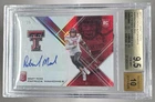 Patrick Mahomes II 2017 Panini Elite Draft Picks #145 Red RC Auto /35 BGS 9.5/10